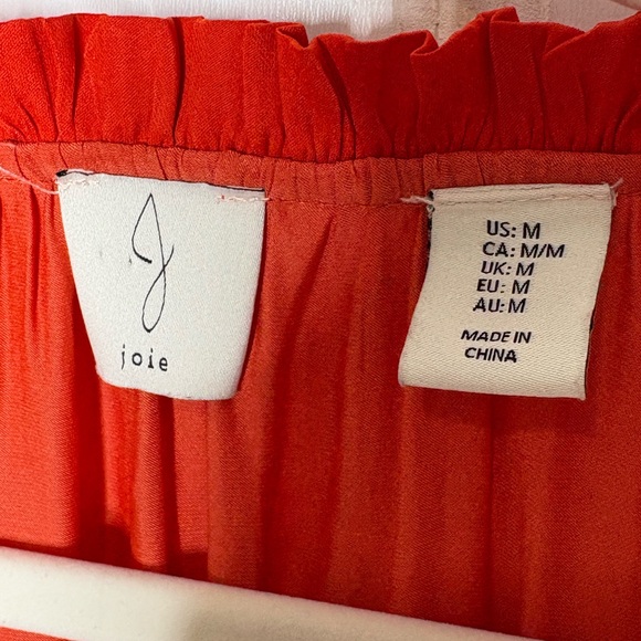 Joie Satin Mini Dress Long Sleeves Sz M 88 - Picture 7 of 9